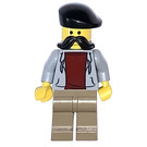 LEGO Photographer with Gray Hoodie Minifigure
