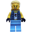 LEGO Photographer with Long Mullet Minifigure