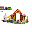 LEGO Picnic at Mario's House Set 71422 Instructions