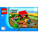 LEGO Pig Farm & Tractor Set 7684 Instructions