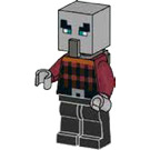 LEGO Pillager with Wide Eyes with Gray Neck Bracket Minifigure