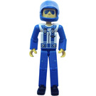 LEGO Pilot with Blue Helmet Technic Figure