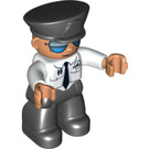 LEGO Pilot avec Sunglasses Duplo Figure