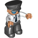 LEGO Pilot mit Sonnenbrille Duplo-Figur