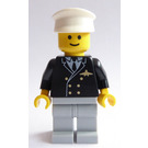 LEGO Pilot med Hvit Hatt Minifigur