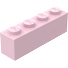 LEGO Rosa Backstein 1 x 4 (3010 / 6146)