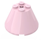 LEGO Pink Cone 4 x 4 x 2 with Axle Hole (3943)