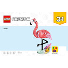 LEGO Pink Flamingo Set 31170 Instructions