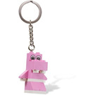 LEGO Pink Hippo Sleutel Keten (850416)