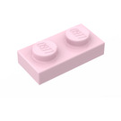 LEGO Rose assiette 1 x 2 (3023 / 28653)