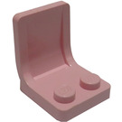 LEGO Pink Seat 2 x 2 without Sprue Mark in Seat (4079)