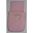 LEGO Pink Sleeping Bag for Child with Rose Heart and Crown