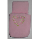 LEGO Pink Sleeping Bag with Rose Heart Decoration