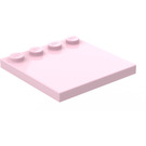 LEGO Rosa Fliese 4 x 4 mit Bolzen auf Kante (6179)
