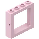 LEGO Pink Window Frame 1 x 4 x 3 Recessed Studs (4033)