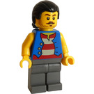 LEGO Pirát - Modrá Vesta Minifigurka