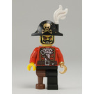 LEGO Pirat Kapten Minifigur