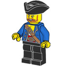 LEGO Pirate minifiguur