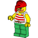 LEGO Pirate - Weiß Torso, Gelb Arme Minifigur
