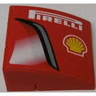 LEGO "PIRELLI", Shell Logo, Air Intake (Right) Stickered Assembly