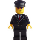 LEGO Plane Pilot with Uniform and Black Hat Minifigure