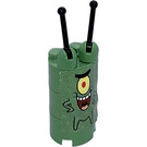 LEGO Plankton Minifigurine avec autocollant