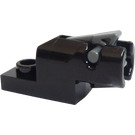 LEGO Plate 1 x 2 with Shooter with Dark Stone Gray Trigger (15403)