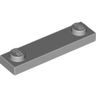 LEGO Plate 1 x 4 with Two Studs without Groove (92593)