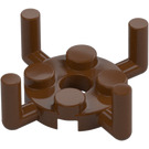 LEGO Plaat 2 x 2 Rond met Vier Verticaal Bars (65738 / 98284)