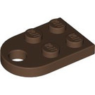 LEGO Plate 2 x 3 with Rounded End and Pin Hole (3176)