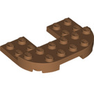 LEGO assiette 4 x 6 x 0.7 avec Coins arrondis (89681)