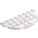 LEGO Plaat 4 x 8 Rond Halve Cirkel (22888)