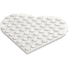 LEGO Plate 9 x 9 Round Heart (65486)