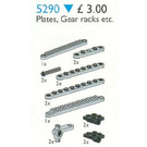 LEGO Plates, Gear Racks Set 5290