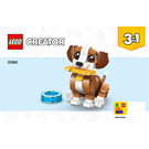 LEGO Playful Puppy Set 31382 Instructions