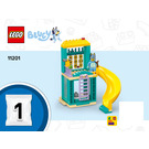LEGO Playground Fun with Bluey and Chloe Set 11201 Instructions