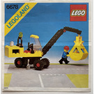 LEGO Pneumatic Crane 6678 Ohjeet