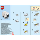 LEGO Polar Bear 40208 Ohjeet