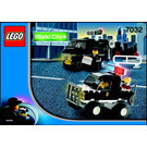 LEGO Police 4WD and Undercover Van 7032 Instructies