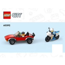 LEGO Police Bike Car Chase 60392 Instrukcje