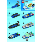 LEGO Polizei Boat 30017 Instructions
