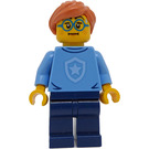 LEGO Politie Cadet, Female (Swept Fringe met Paardenstaart) minifiguur