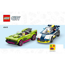 LEGO Police Car and Muscle Car Chase 60415 Byggeinstruksjoner