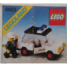 LEGO Police Car 6623 Byggeinstruksjoner