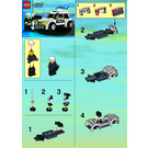 LEGO Police Car Set (Black/Green Sticker) 7236-1 Instructions