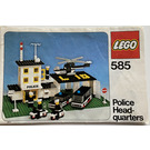 LEGO Police Headquarters Set 585 Instructions