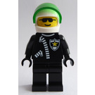 LEGO Policie Helikoptéra Pilot s Sheriff Hvězda Minifigurka