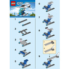 LEGO Politie Helicopter 30351 Instructions