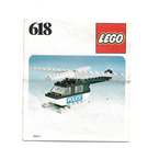 LEGO Polizei Helicopter 618 Instructions