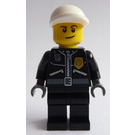 LEGO Police, Leather Jacket with Gold Badge and 'POLICE' on Back Minifigure